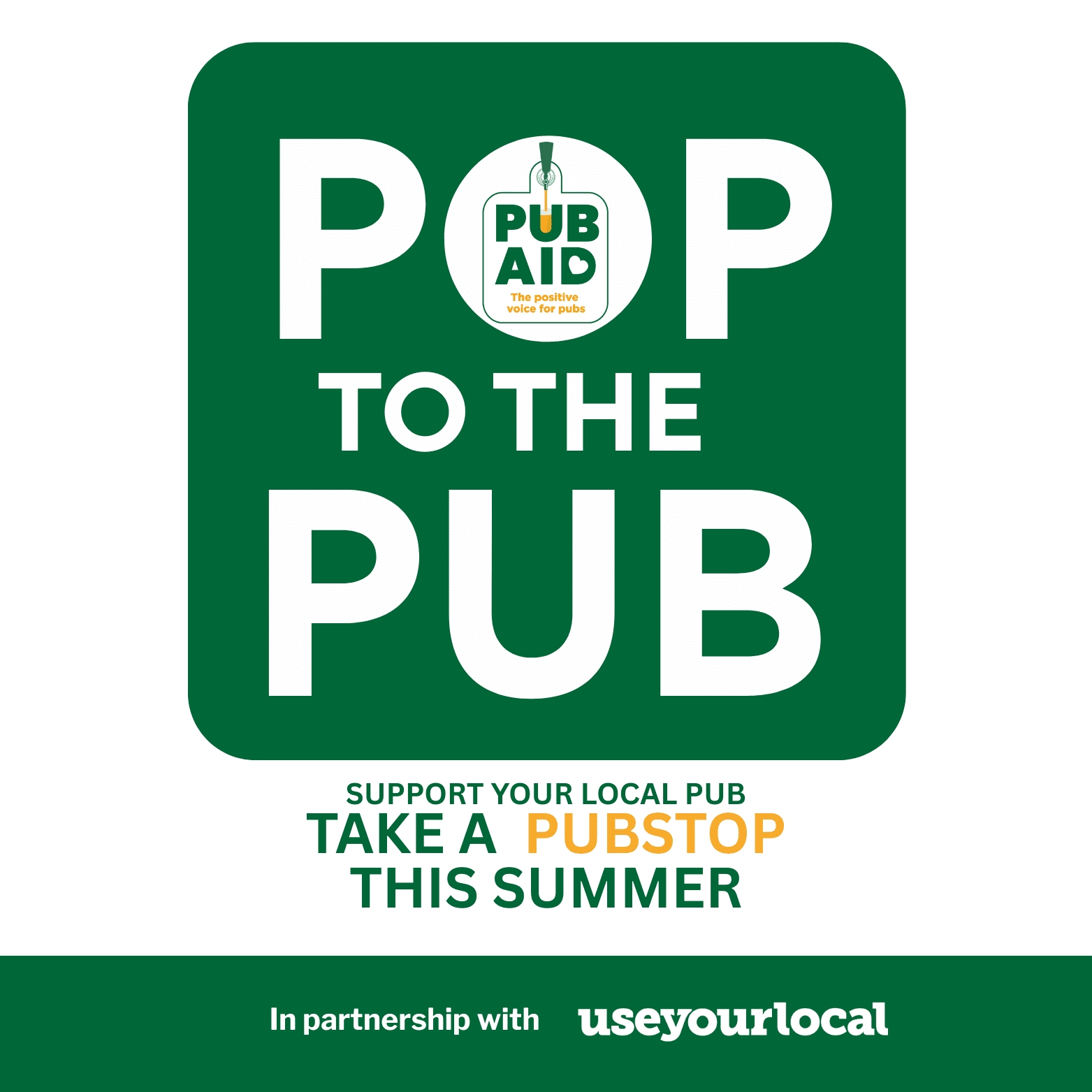 MPs are urged to pop to visit their local pub this summer to show their support.